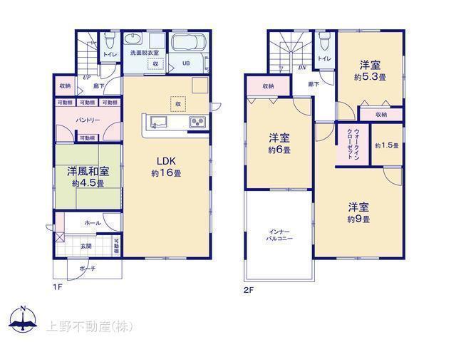 間取図/区画図:図面と異なる場合は現況を優先