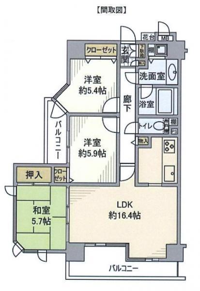 間取図/区画図: