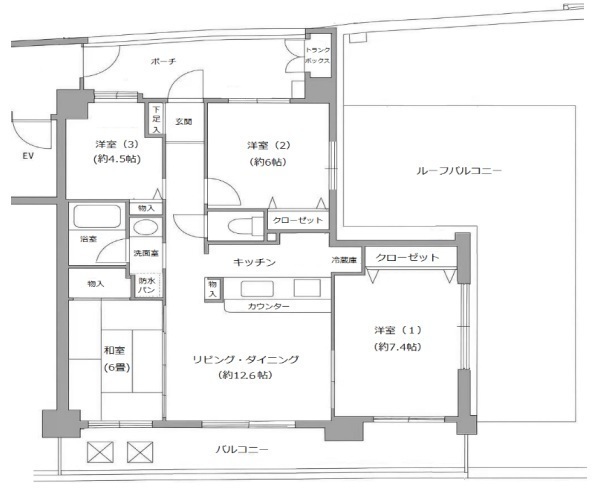 間取図/区画図: