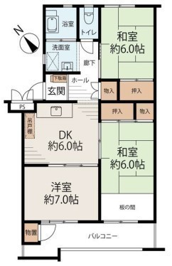 間取図/区画図: