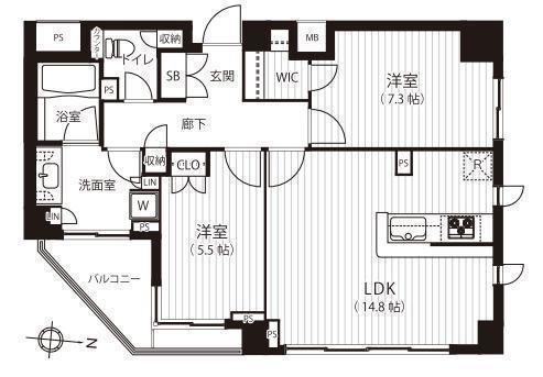 間取図/区画図: