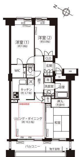 間取図/区画図: