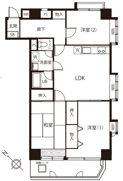 間取図/区画図: