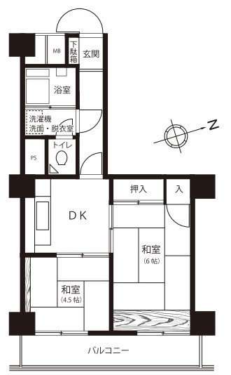 間取図/区画図: