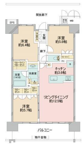 間取図/区画図: