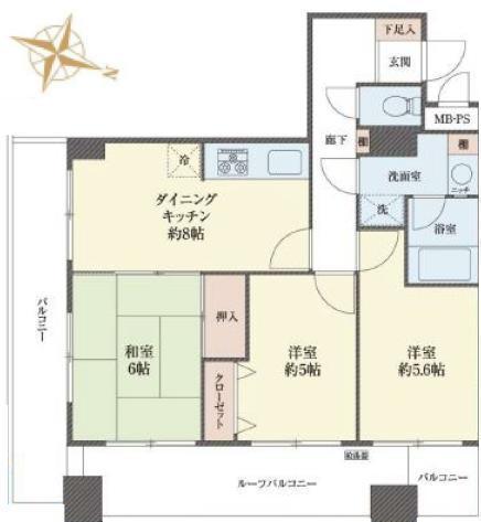 間取図/区画図: