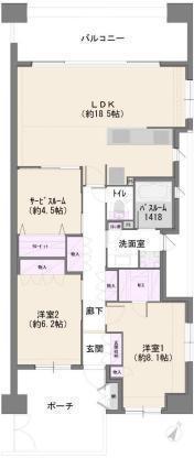 間取図/区画図: