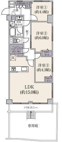 間取図/区画図:
