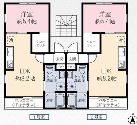 間取図/区画図: