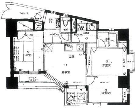 間取図/区画図: