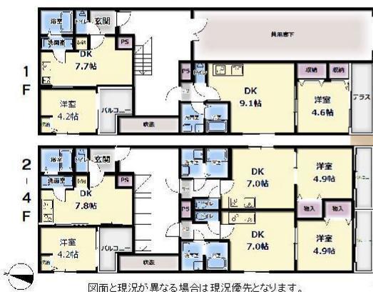 間取図/区画図: