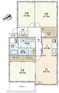 間取図/区画図: