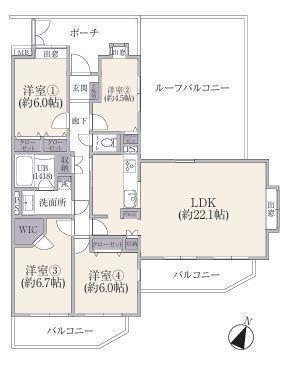 間取図/区画図: