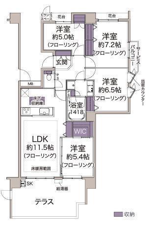 間取図/区画図: