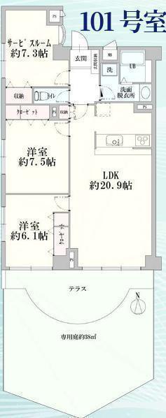 間取図/区画図: