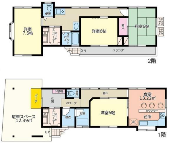 間取図/区画図: