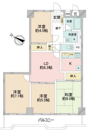 間取図/区画図: